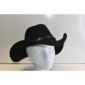 Pendleton Mens Wool Western Outback Hat Black Size Medium WPL 5923 USA Made